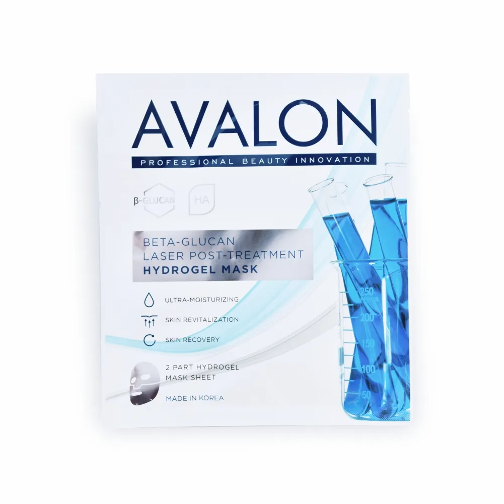 Avalon Beta Glucan - Laserowa Maska Hydrożelowa