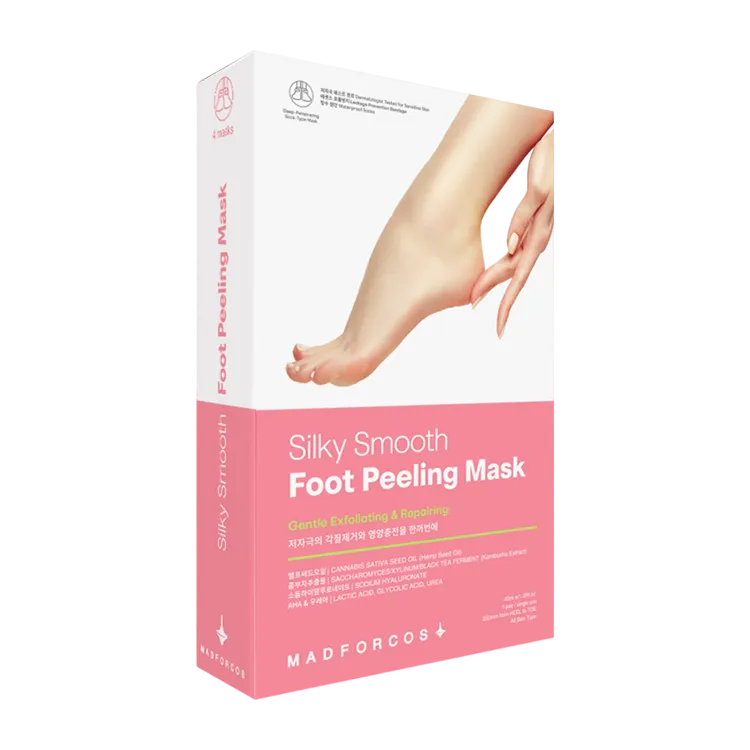 SILKY SMOOTH FOOT PEELING MASK (1szt)