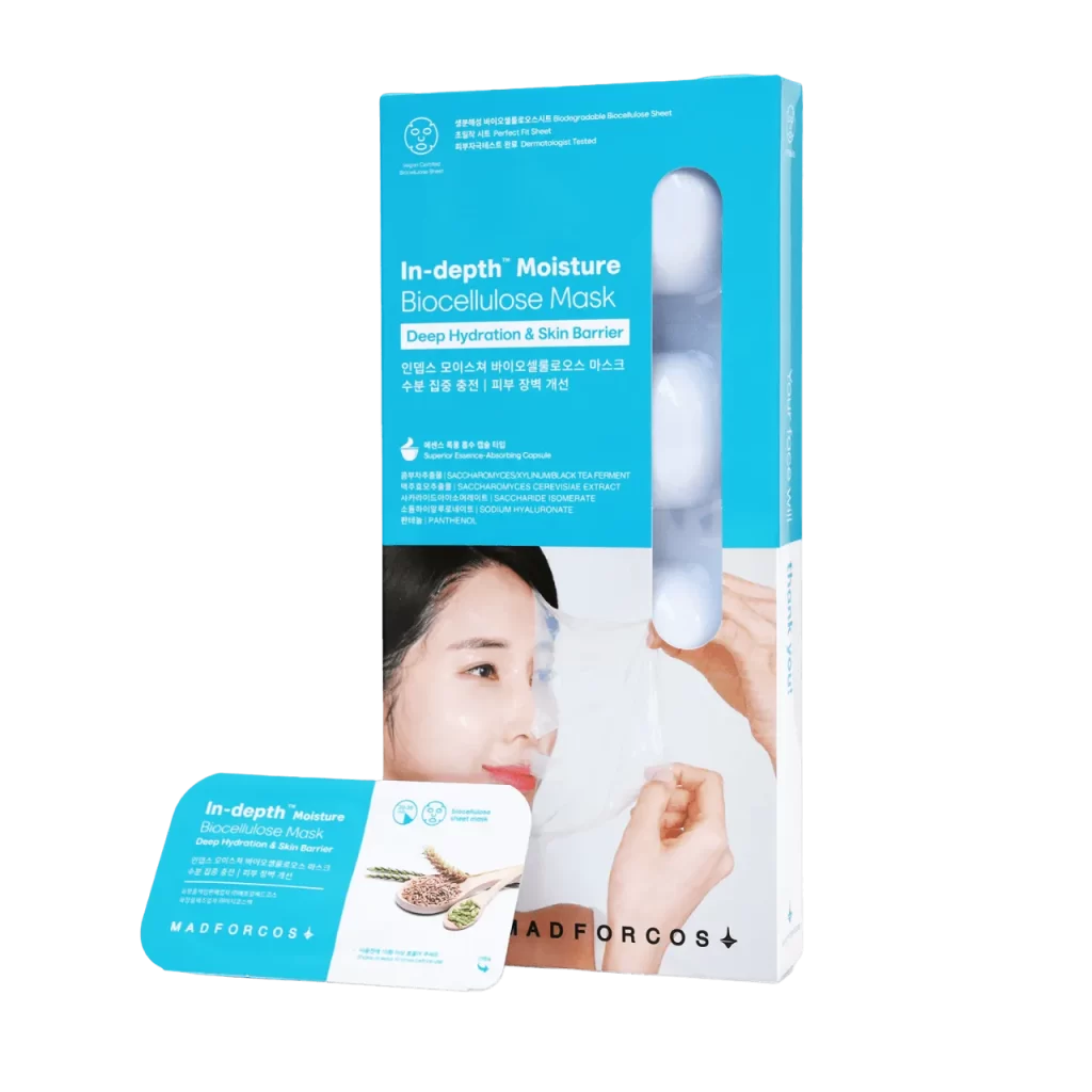 Madforcos In-depth Moisture Biocellulose Mask (1szt)