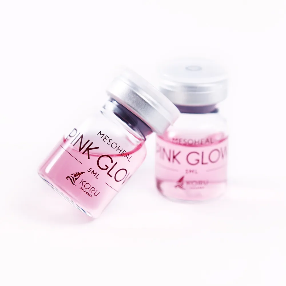 Mesoheal Pink Glow, dwie ampułki 5 ml