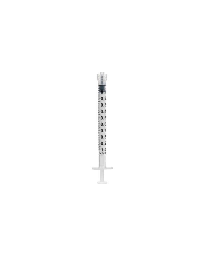 Strzykawka Luer-lock 1ml 3 częściowa (10szt)