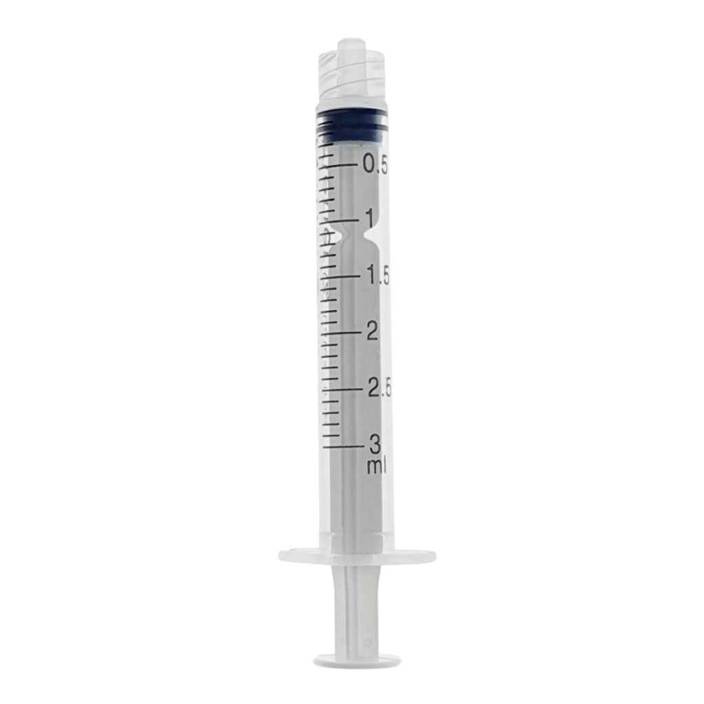 Strzykawka Luer-lock 3ml 3 częściowa (10szt)
